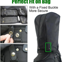 Portable Waterproof Nylon Golf Bag Rain Cover with Zipper and Buckle