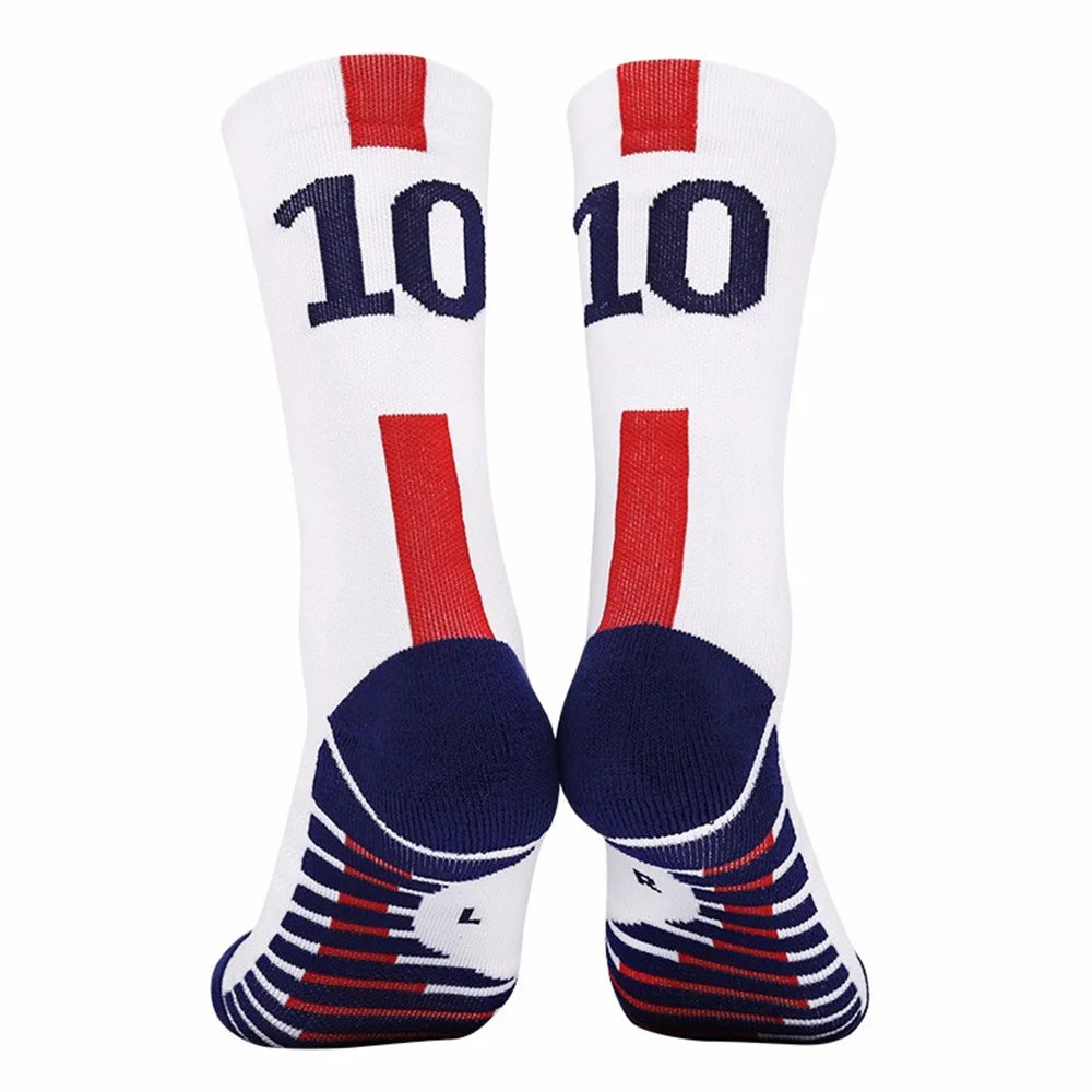 Number Kids Soccer Socks 10# Star 7# Mid-tube Boys Cycling Socks Outdoor Towel Bottom Fashion Men's Sport Football Short Socks - Buy online at  Vibe In Cart.