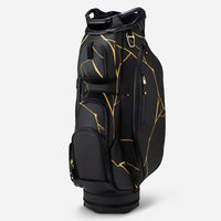 ASL GOLF OEM Brand Custom logo Black Tour Staff Golf Bags Pu Leather Waterproof Golf Bag for  with 14 - Buy online at  Vibe In Cart.