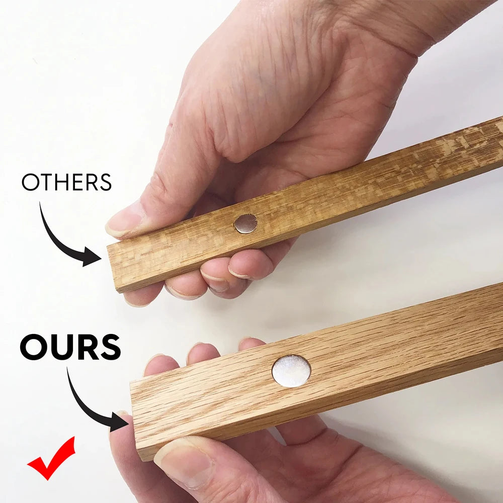 Magnetic Frames Teak Pine Wood Picture Poster Hanger Frame For Wall Art Canvas Print Painting Kids Room Home Decor 30x40 40x60CM - Buy online at  Vibe In Cart.