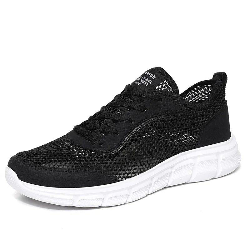 Summer Mesh Shoes Men Sneakers Breathable Light Men's Casual Shoes Lace-Up Walking Footwear Tenis Masculino Zapatillas Hombre - Buy online at  Vibe In Cart.