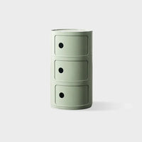 Round bedside table nordic plastic Bedside cabinet for bedroom small side end table nightstand Storage locker - Buy online at  Vibe In Cart.