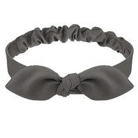 Women's Geometric Acrylic Elastic Headbands with Cross Knot