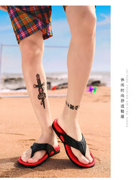 Massage Flip Flops for Men Summer Breathable Beach Shoes Sandals Men Luxury Flip Flops Breathable Plus Big Size Men Slippers 46 - Buy online at  Vibe In Cart.