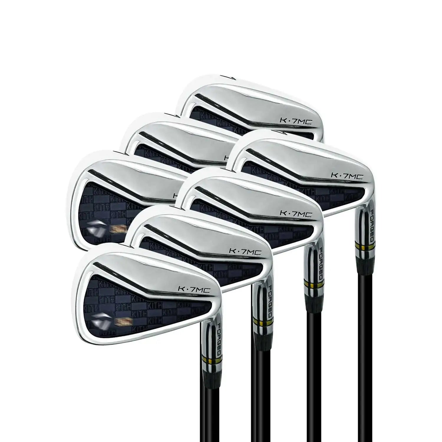 new k7mc irons, k7mc iron sets, golf clubs,golf sets,4~9P,7pcs/set,right header，silvery,black - Buy online at  Vibe In Cart.