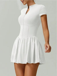 Tennis Dress With Shorts Tennis Wear Workout Gym Outfit Sport Golf Dress Women Casual Slim Fit Stretchy Badminton Clothing - Buy online at  Vibe In Cart.