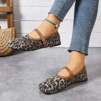 Women Flats New Leopard Print Comfortable Soft Flat Loafers Shoes Women Ballet Flat Mary Jane Shoes for Women - Buy online at  Vibe In Cart.
