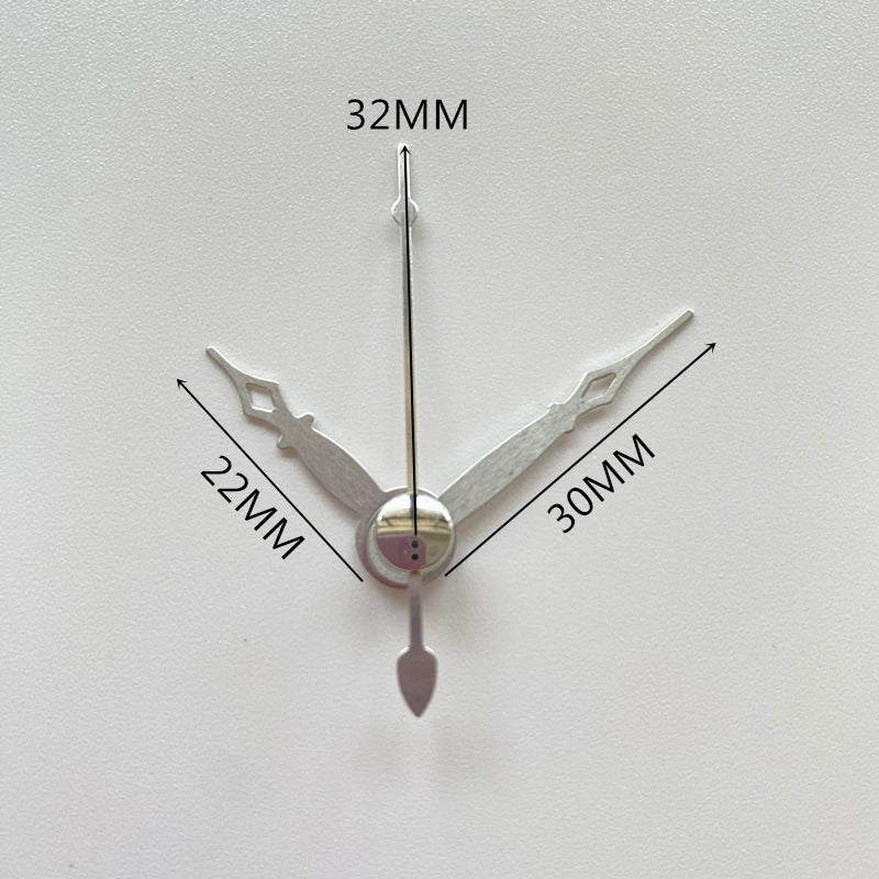 Silent Quartz Battery Operated Clock Movement with Hands