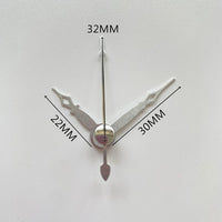 Silent Quartz Battery Operated Clock Movement with Hands