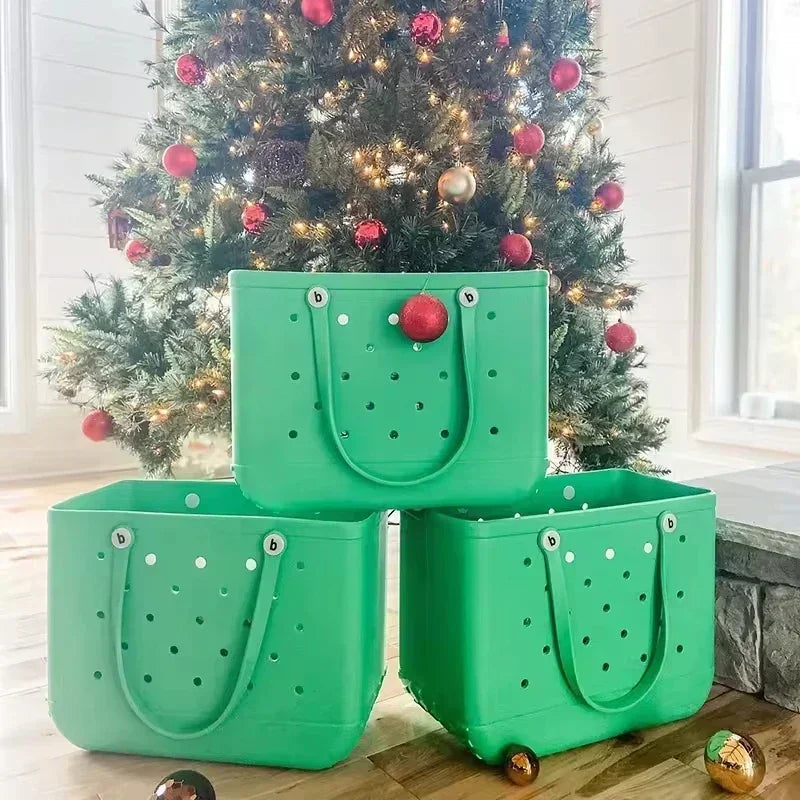 XL Extra Large Beach Bag EVA Rubber Waterproof Beach Travel Picnic Storage Basket Women Shopping Handbag Sac Jelly Tote Bag - Buy online at  Vibe In Cart.