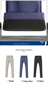 PGM Winter Golf Pants for Men Fleece Warm Work Business Casual Pants Male Waterproof Stretch Long Trousers Ball Sweatpant - Buy online at  Vibe In Cart.