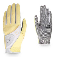 Breathable Women's Golf Gloves Comfortable Wear Resistant Outdoor Sports Gloves Soft Durable PU Leather Golf Mittens - Buy online at  Vibe In Cart.
