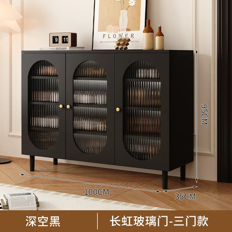 Modern Wooden Vertical Shoe Cabinet with Adjustable Shelves