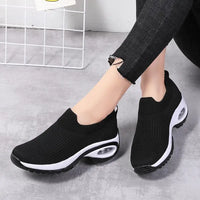 2024 summer New Women Fashion Casual Sport Shoes Wedge Platform Sneakers  Ladies Breathable  Vulcanized Shoes - Buy online at  Vibe In Cart.