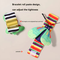 Baby toys - Newborn wrist bell rattle sock with sound paper toy for soothing and early education set - Soft touch