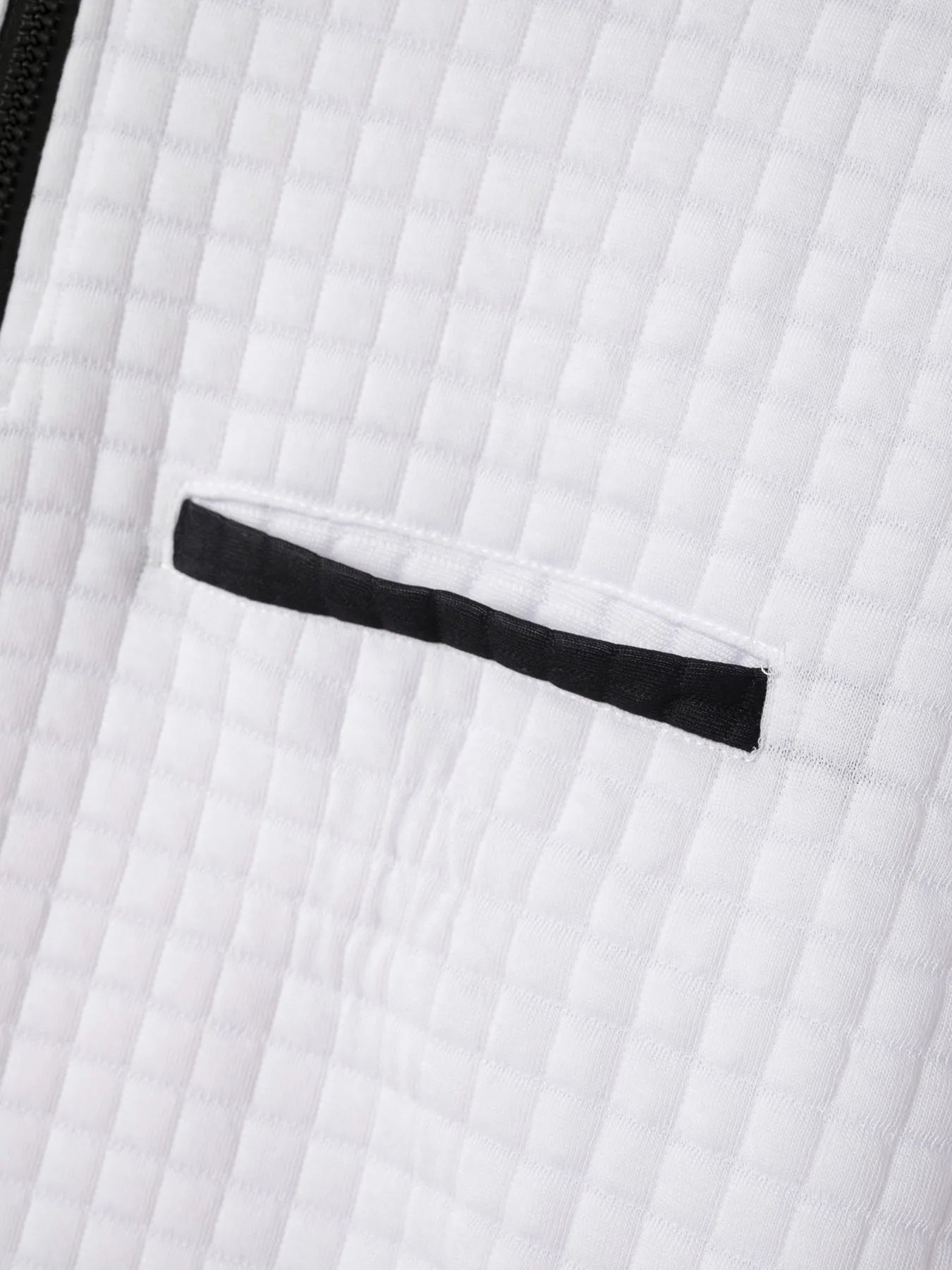 Spring autumn men's golf POLO shirt stand collar checkerboard arm zipper pocket fashion sports long-sleeved polo shirt top - Buy online at  Vibe In Cart.