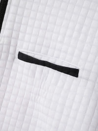 Spring autumn men's golf POLO shirt stand collar checkerboard arm zipper pocket fashion sports long-sleeved polo shirt top - Buy online at  Vibe In Cart.