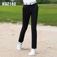 Men's Summer Golf Pants Full Length Waterproof Antibacterial Elastic Waistband