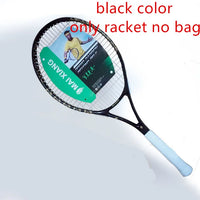Adult Technical Type Tennis Racket Carbon Aluminum Alloy 68.5 cm Length