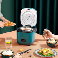 Mini Rice Cooker Automatic Household Kitchen Electric Cooking machine 1-2 People Food Warmer Steamer 1.2L Small Rice Cooker - Buy online at  Vibe In Cart.