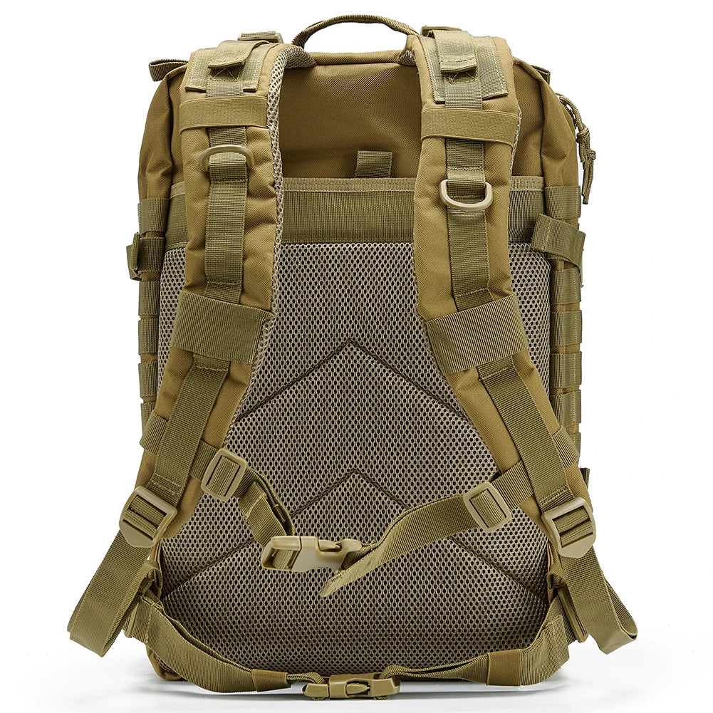 45L Man Tactical Backpacks Traveling Bags Outdoor 3P School Pack EDC Molle Pack For Trekking Hunting Bag camping equipment - Buy online at  Vibe In Cart.