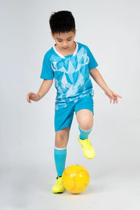 Customizable Unisex Soccer Jersey and Shorts Kit for Adults