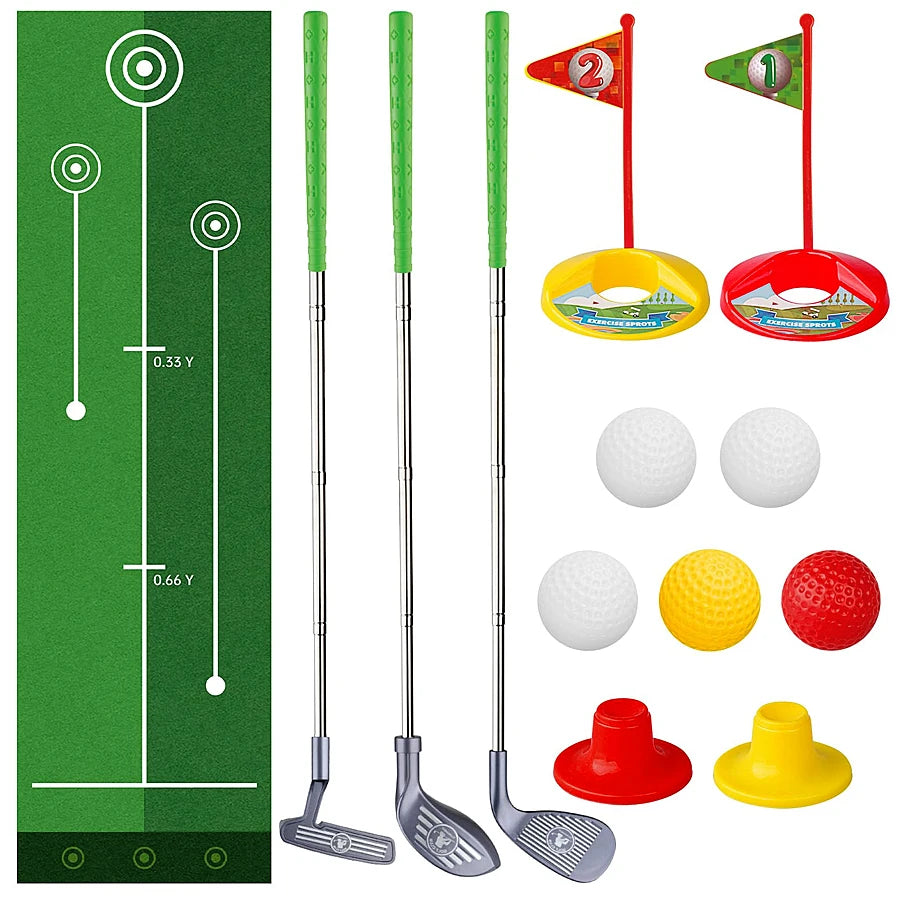 Children's Right-Handed Golf Club Complete Set with Steel Shaft