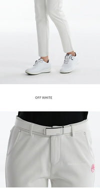 Women's Winter Warm Thick Fleece Golf Pants Straight Full Length