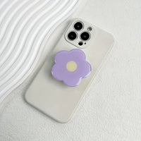 Folding Expandable Clear Flower Mobile Phone Finger Ring Grip Holder