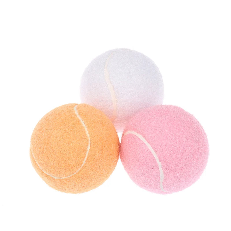 1/3Pcs Tennis Balls Wear-Resistant Highly Elastic Training Balls 65MM Ladies Beginners Durable Practice Tennis Ball For Club - Buy online at  Vibe In Cart.