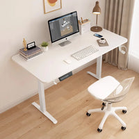 Height Adjustable Desk Motion Electric Sit Stand Up Down Computer Table Modern Lift Motorized Gaming Desktop Home Office Desks - Buy online at  Vibe In Cart.