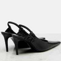 2026Women's Springand SummerPointed StilettoHigh HeelsBaotouCommutingSandals FrenchStyle VersatileRear StrapFashion BanquetShoes - Buy online at  Vibe In Cart.