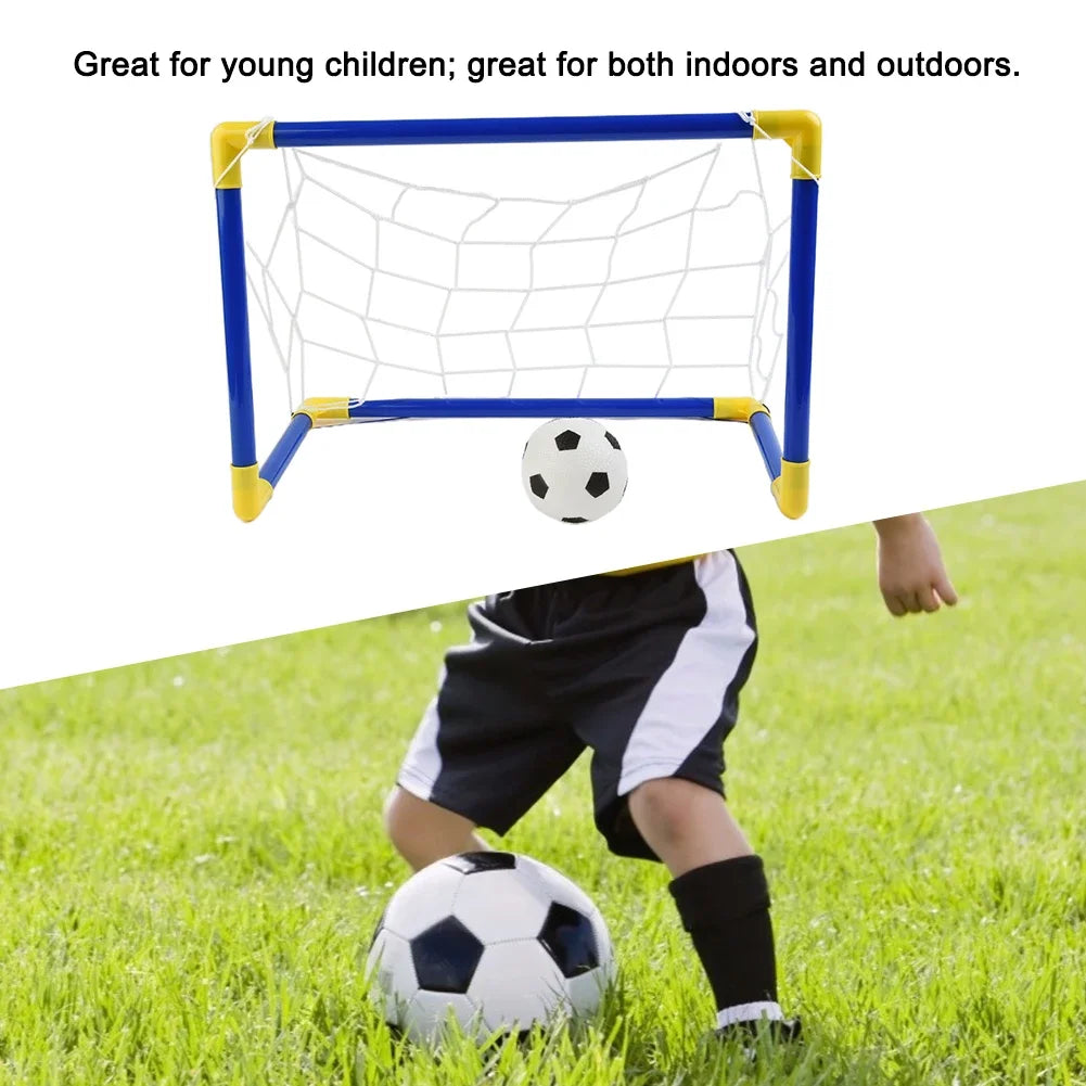 1PC Indoor Mini Folding Soccer Goal Net Plastic Football Post Frame Set Inflatable Kids Sport Toys For Indoor Outdoor Team Games - Buy online at  Vibe In Cart.