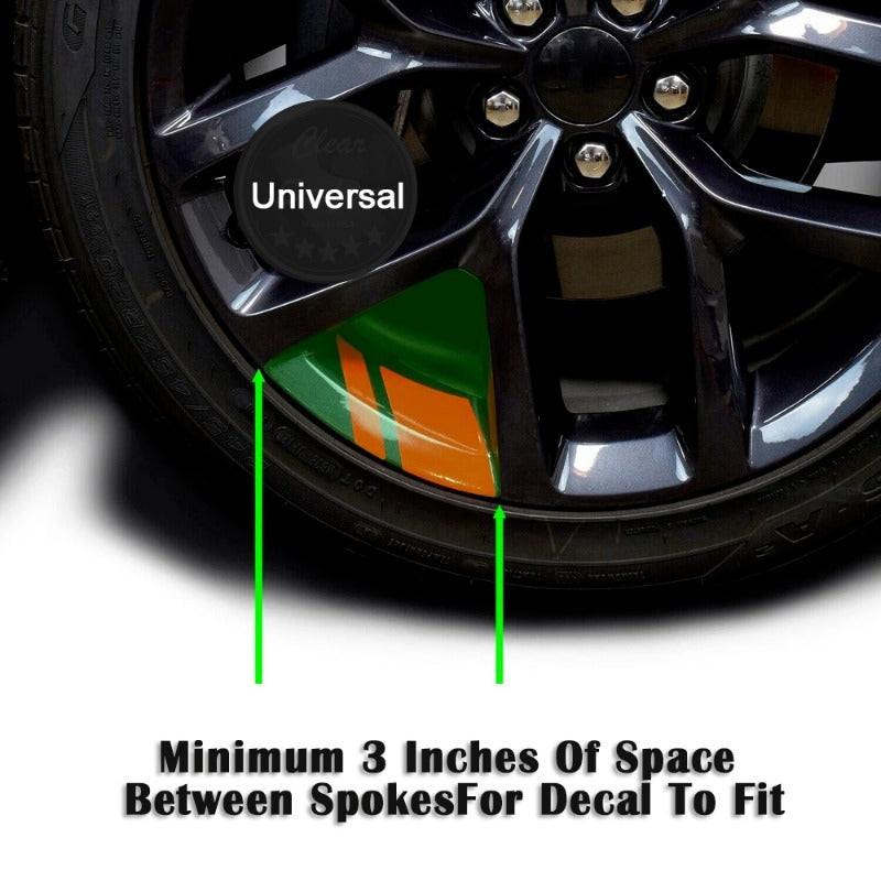 6Pcs Car Sticker Reflective Wheel Hub Decals Resistant Cover Exterior Accessory Car Decor Car Stickers for Dodge Chrysler Jeep - Buy online at  Vibe In Cart.