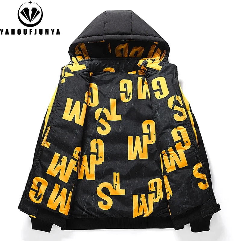 Winter Men Outdoor Windbreak Brand Removable Hooded Jacket Men Windbreak Thick Warm Casual Fashion Parka Jacket Coat Male Hots - Buy online at  Vibe In Cart.