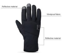 Winter Cycling Gloves For Men And Women Warm Fleece Waterproof Touchscreen