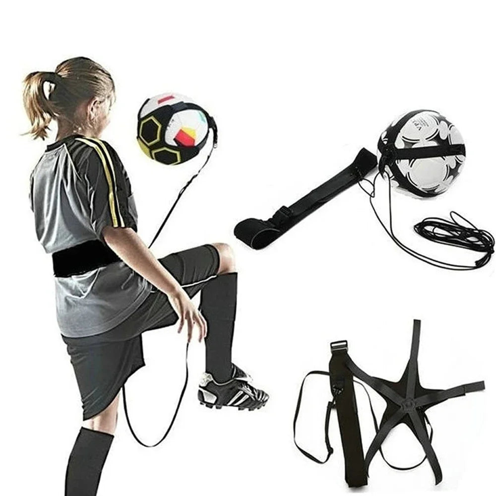 Soccer Ball Juggle Bag Children Auxiliary Circling Belt  Kick Solo Soccer Trainer Football Kick Kids Football Training Equipment - Buy online at  Vibe In Cart.