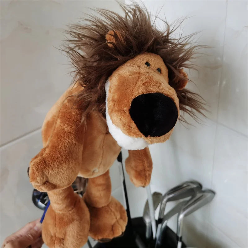 Plush Headcover for Golf Fairway Woods and Right Handed Clubs