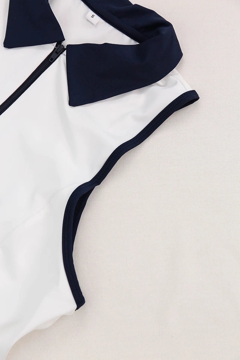 Sean Tsing® Sport Golf Tennis Dresses with Shorts Women Sleeveless Turn Down Collar Dress Badminton Workout Two Pieces Suits