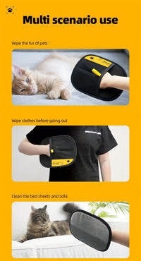 2-Piece Pet Hair Removal Gloves – Double-Sided Cat Brushes, Anti-Shedding Grooming Gloves, Hair Control Care Tools - Buy online at  Vibe In Cart.