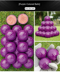 5Pcs/Pack PGM Golf Color Ball New Golf Color Ball Two/Three Layer Practice Ball Multi Color Solid Ball  Q006 - Buy online at  Vibe In Cart.
