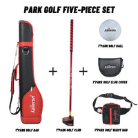 7-Piece Park Golf Set for Unisex with Drivers and Accessories