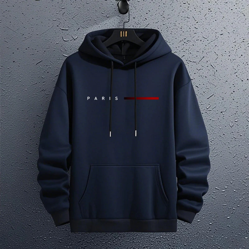 Paris Fashion Hoodies for Men All Season Daily Casual Sports Hooded Sweatshirts 2025 Male Home Outdoor Comfort Fashion Pullover - Buy online at  Vibe In Cart.