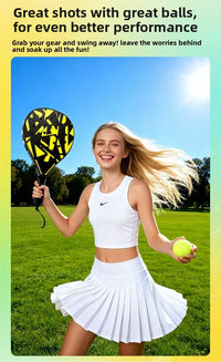 Lightweight Padel Tennis Racket with EVA Foam Core and Carbon Fiber Grip