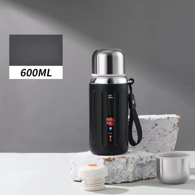 800ml Stainless Steel Insulated Vacuum Flask for Hot and Cold Beverages