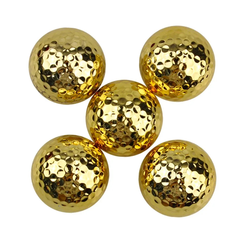 Golf Plated Balls Double Layer Competition Balls Gold Plated Balls Gift Balls Gold Plated Silver Plated Blue Plated Powder Balls - Buy online at  Vibe In Cart.
