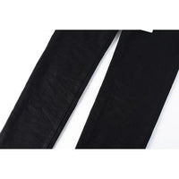 Men's High Purple USA Stretch Skinny Jeans Pants Color Distressed Black Streetwear Button Fly Ripped Jeans - Buy online at  Vibe In Cart.