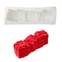 Food Grade Kitchen Bakeware Christmas Long Strip Mousse Cake Moulds Silicone Cake Molds French Mousse Mould Party Pastry Tray - Buy online at  Vibe In Cart.