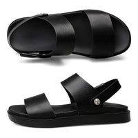 Summer New Men's Sandals Genuine Leather Luxury Beach Sandals Men Outdoor Mens Shoes Breathable Male Slippers Casual Footwear - Buy online at  Vibe In Cart.
