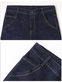 Fashion Men Jeans Stretch Straight Leg Casual Slim Fit Denim Pants Male Brand Luxury Design Business Classic Trousers Large Size - Buy online at  Vibe In Cart.